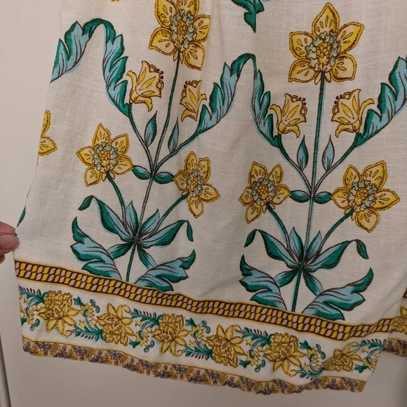 Draper James Blue Sundress with Flutter Cap Sleeves - Picture 5 of 10